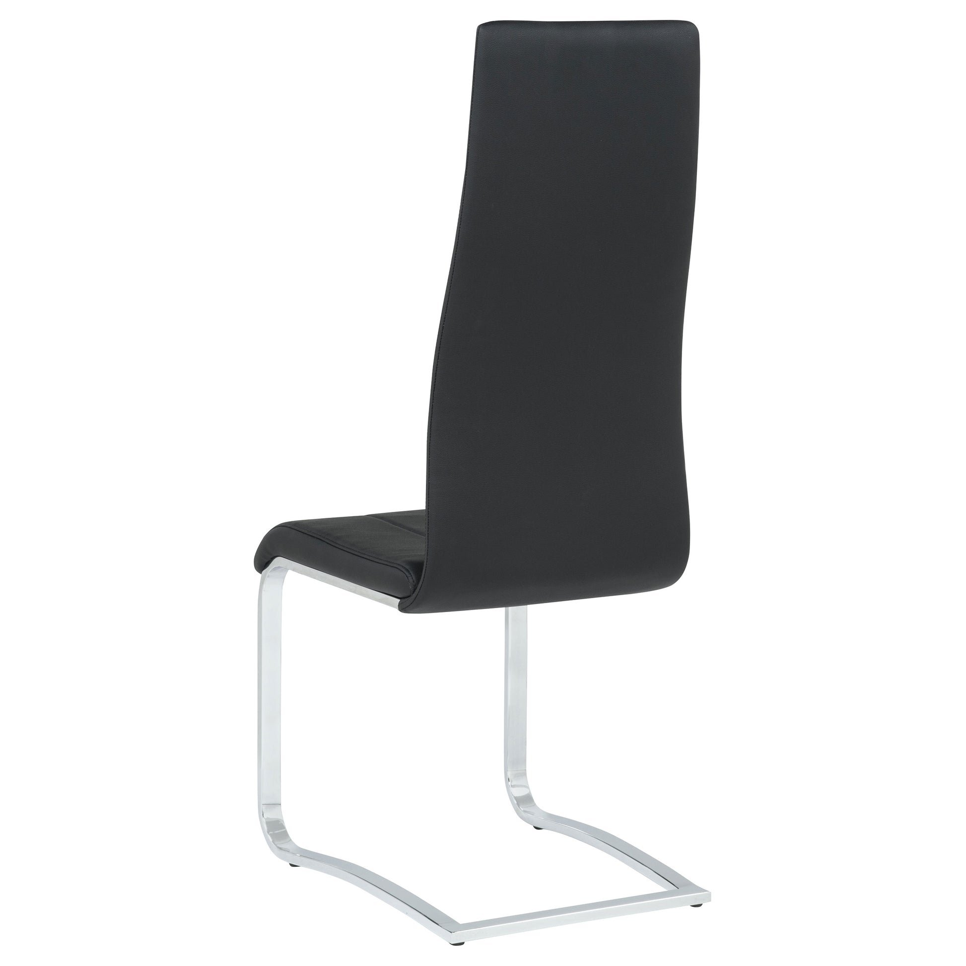 Montclair Upholstered Dining Side Chair Black (Set of 4)