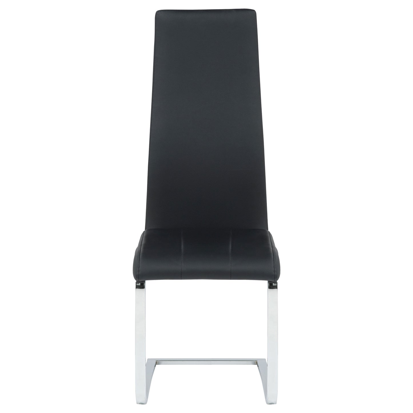 Montclair Upholstered Dining Side Chair Black (Set of 4)