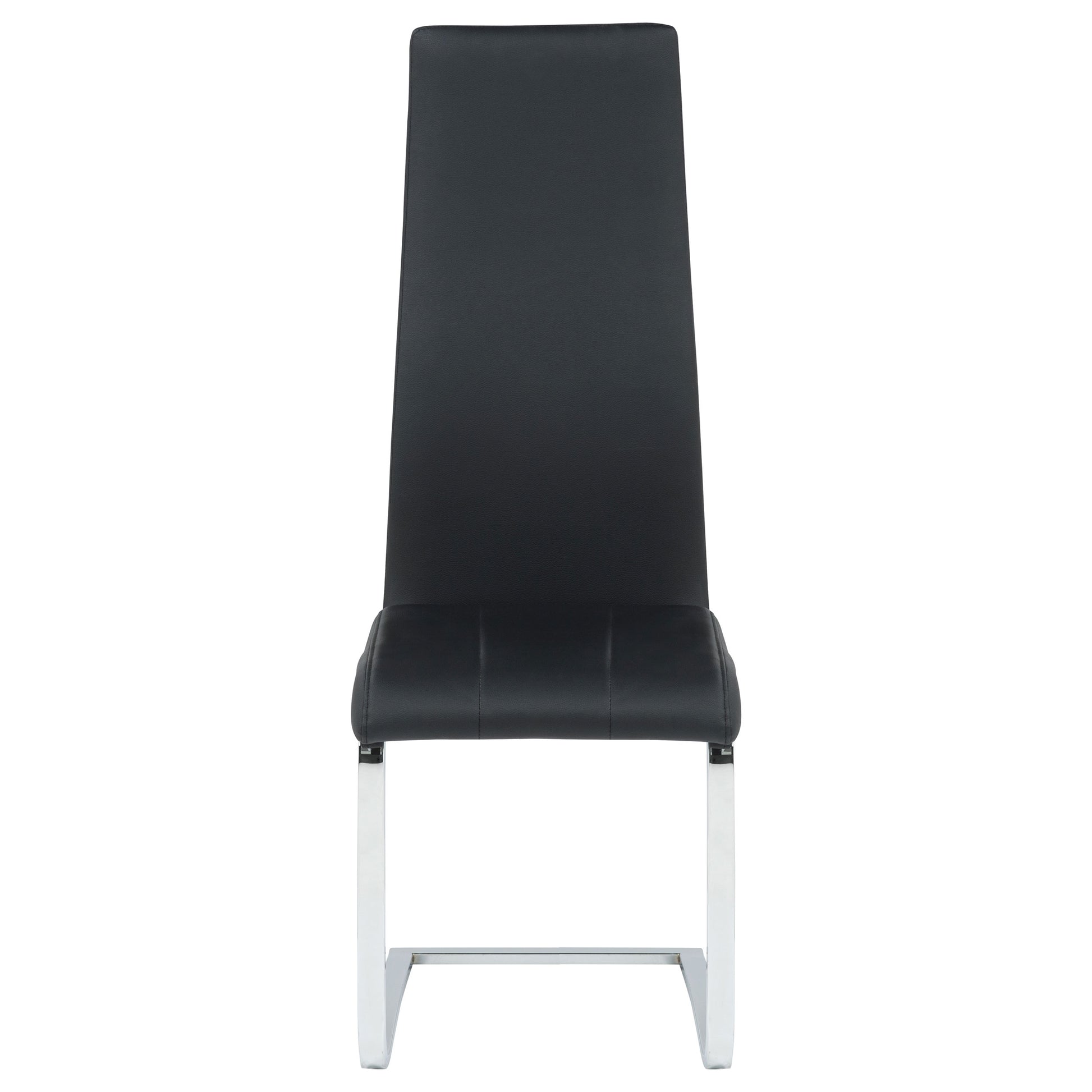 Montclair Upholstered Dining Side Chair Black (Set of 4)