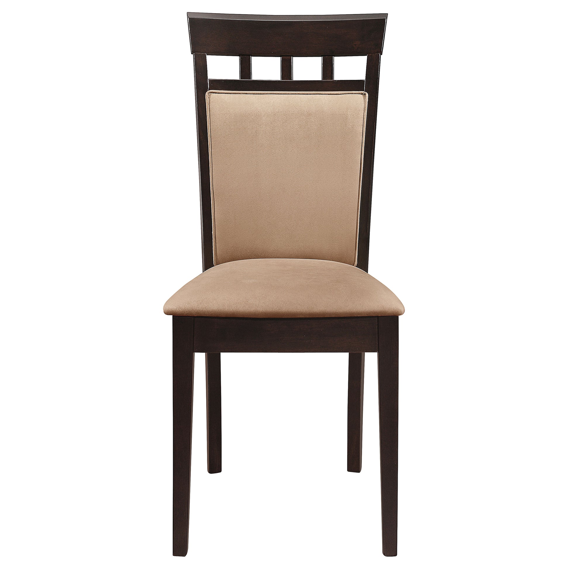 Gabriel Closed Back Dining Side Chair Cappuccino (Set of 2)