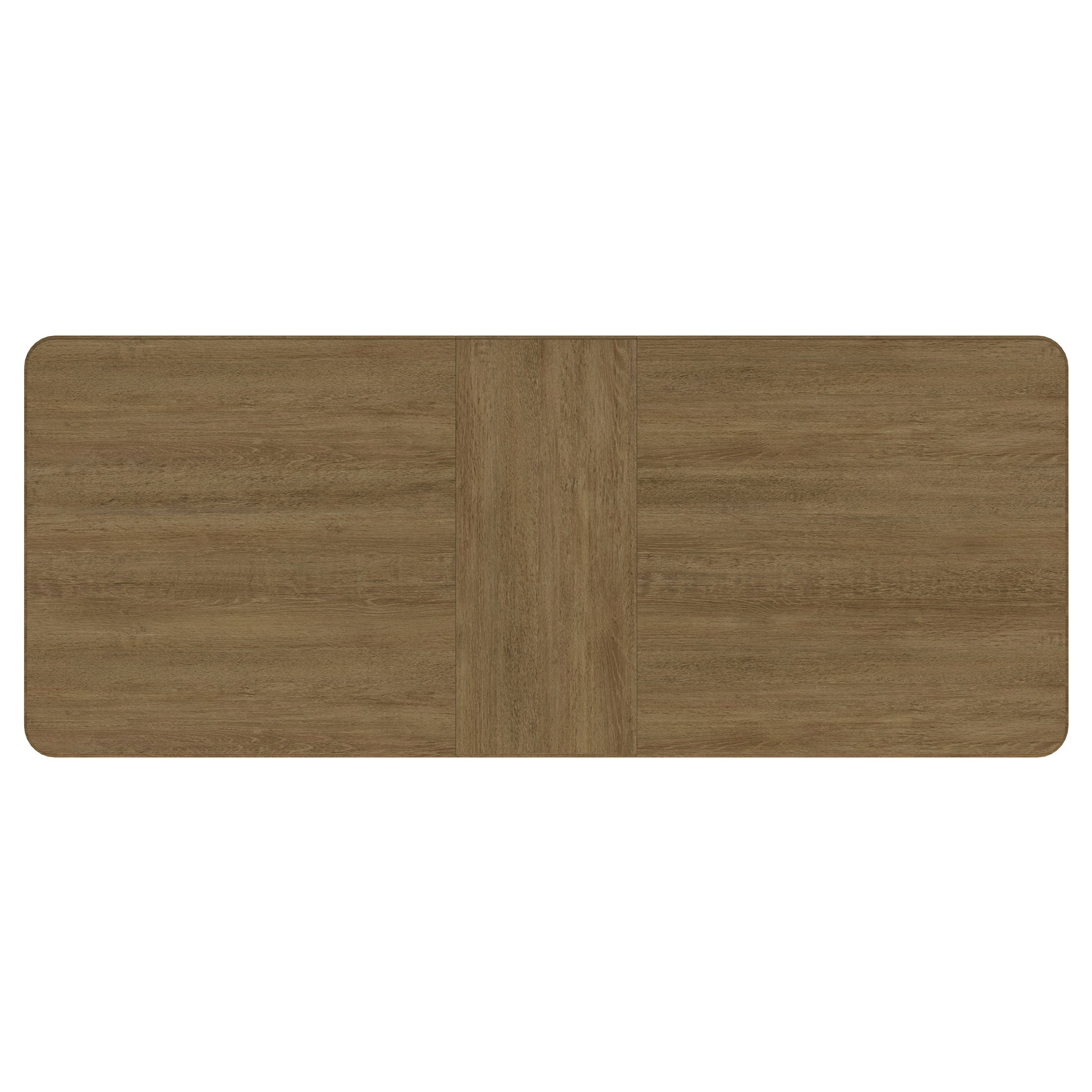 Arini 104" Solid Wood Dining Table with Extension Leaf in Sand Wash