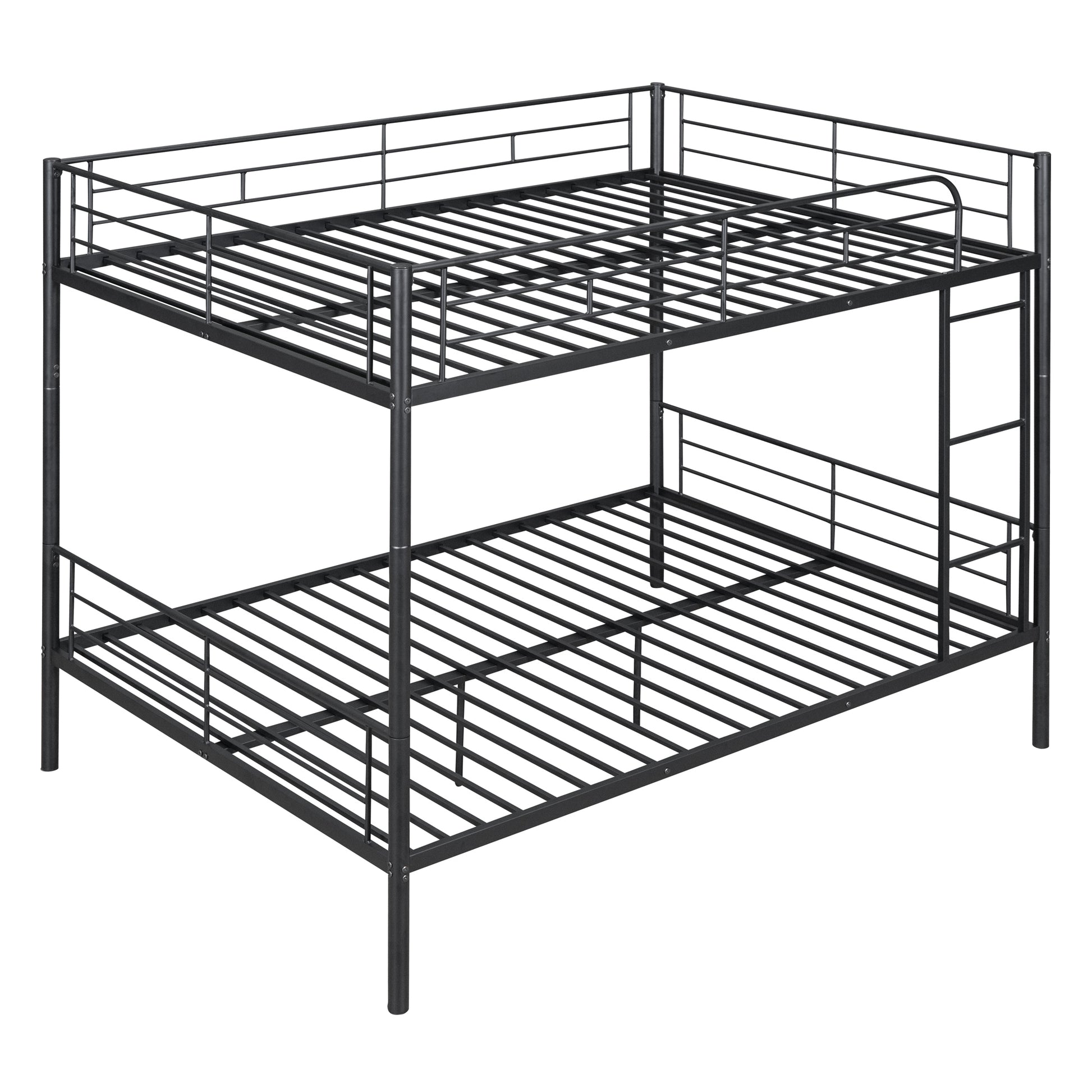 Full over Full Metal Bunk Bed - Black - detail view 4