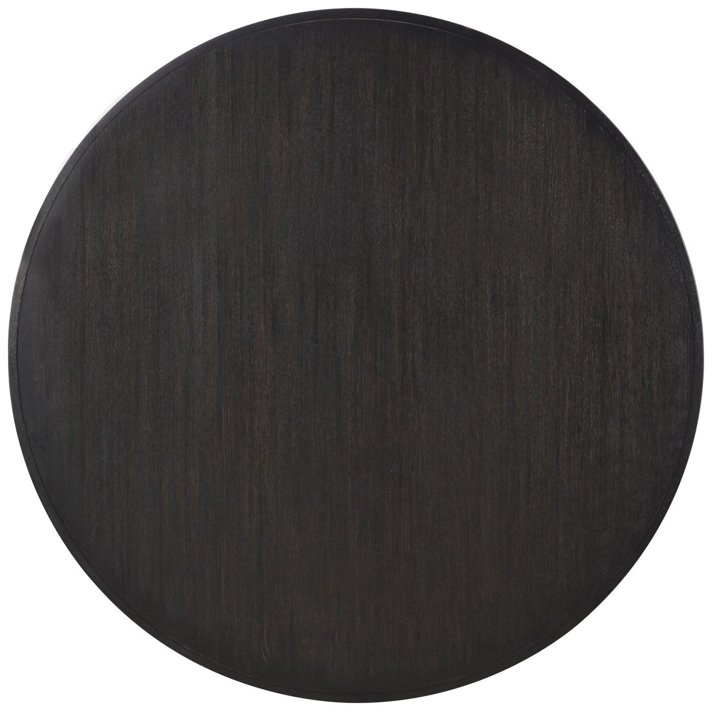 Leandro 60” Round Contemporary Dining Table – Burnished Black