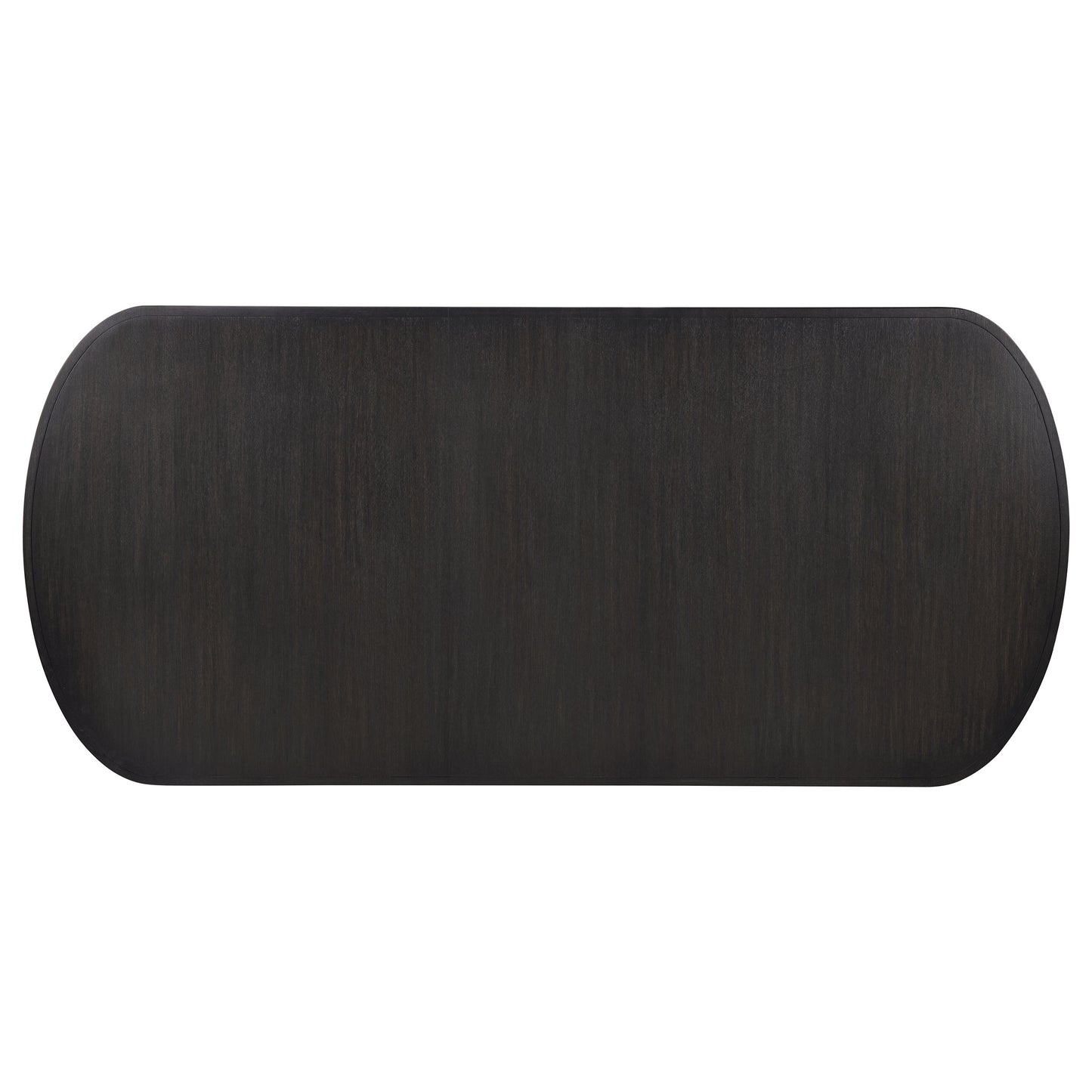 Leandro Contemporary 7-Piece Extension Dining Set – Burnished Black & Cream