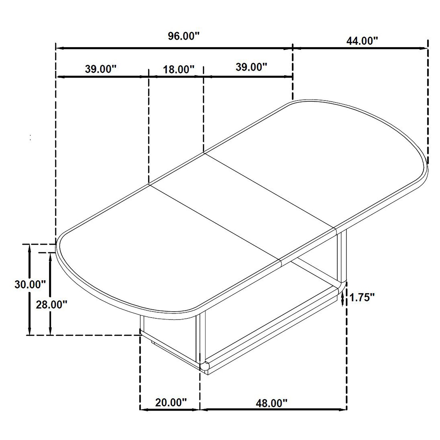 Leandro Contemporary 7-Piece Extension Dining Set – Burnished Black & Cream