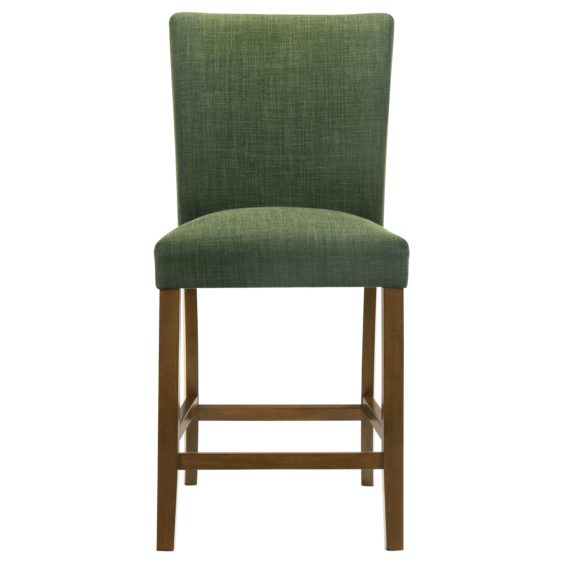 Paxton 5-piece Round Glass Top Counter Height Dining Set Green