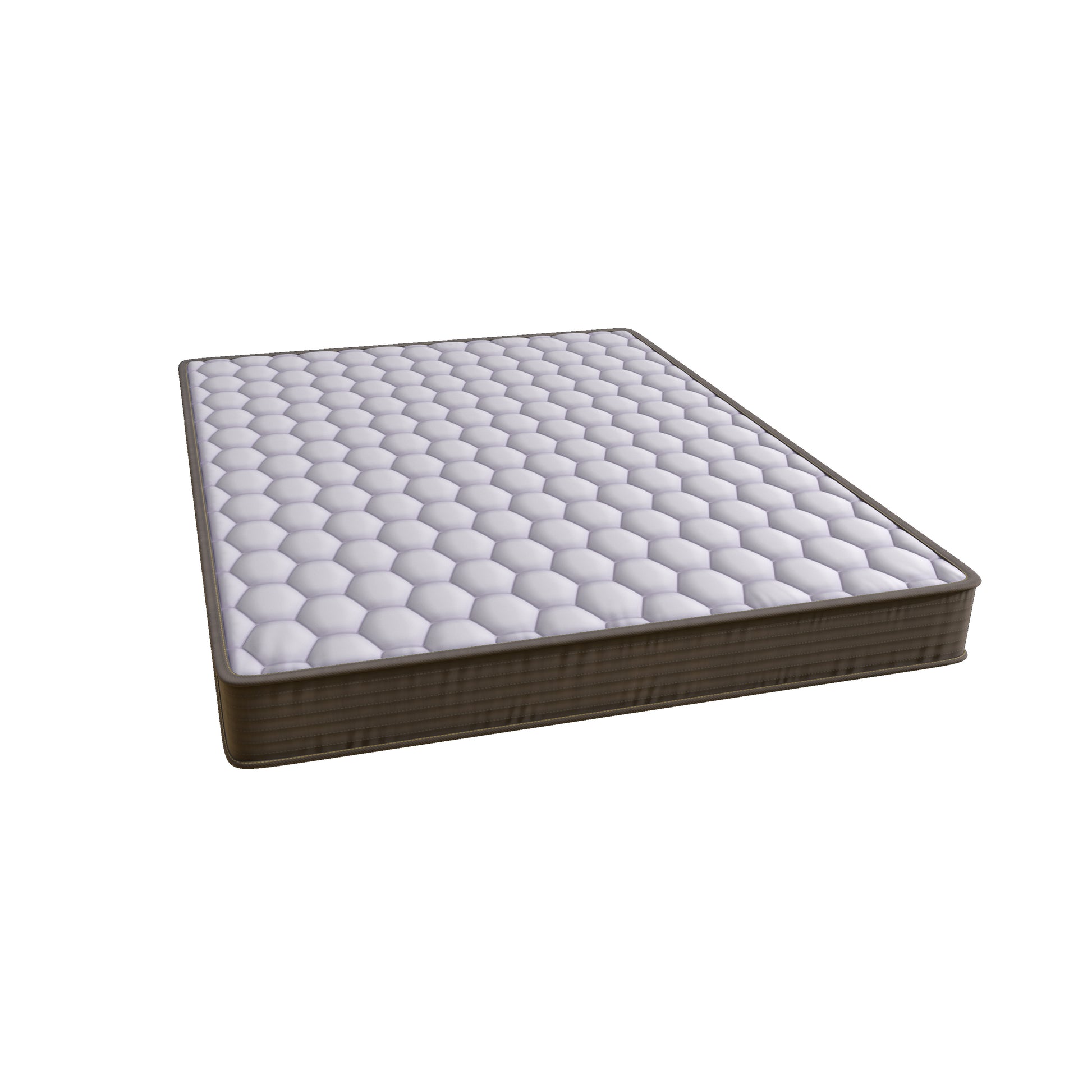 6" Soft-Medium Firmness Pocket Spring Mattress - Pocket Coil Mattress - White - detail view 5