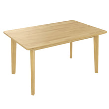 Rustic Farmhouse Diningtable - Solid Wood Frame, Minimalist Retro Dining Table for Dining Room - detail view 6