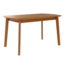 47 Inch Mid Century Modern Dining Table, Solid Wood Kitchen & Dining Room Table for 4, Minimalist Table for Dining Room, Rectangular - detail view 6