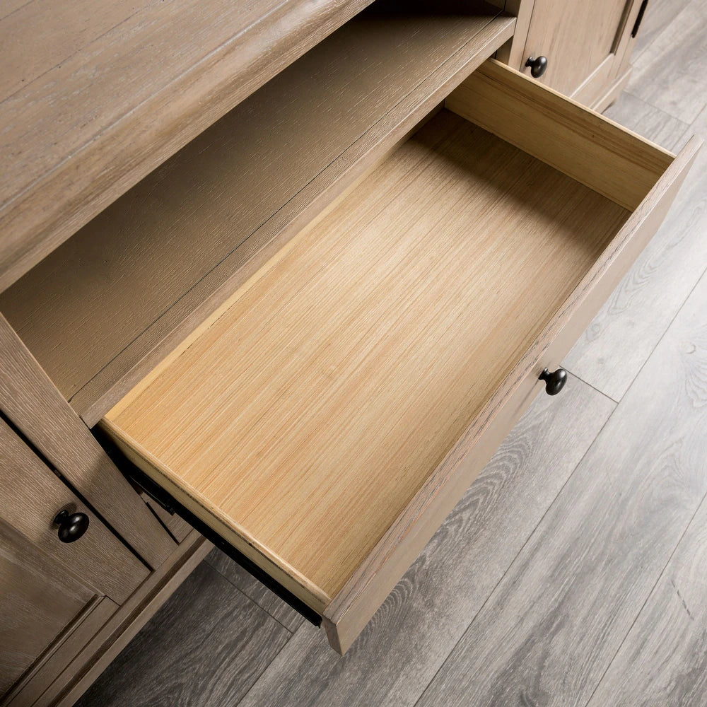 Chesapeake Modern Farmhouse Solid Wood TV Console