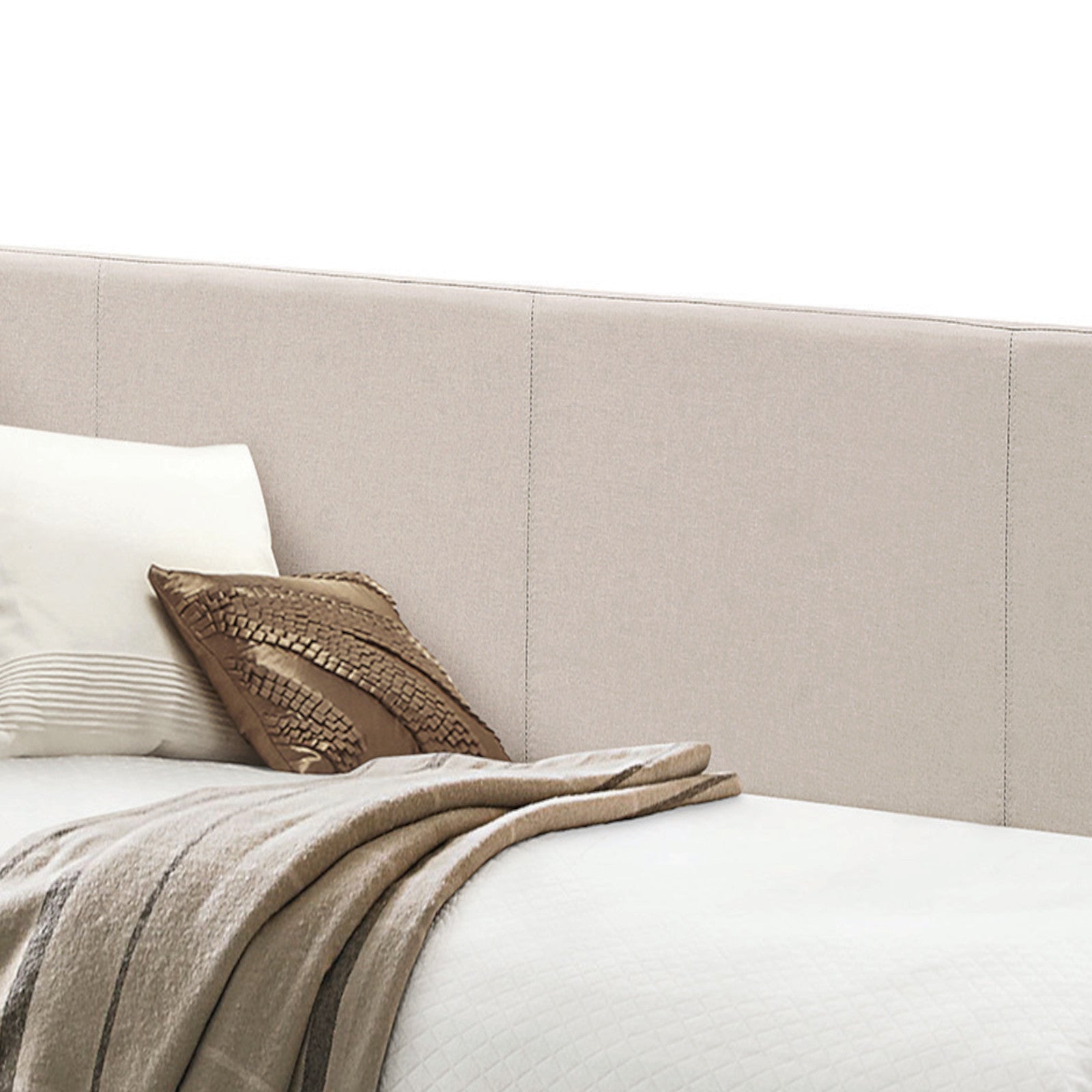 Fog Twin Upholstered Daybed with Trundle