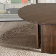 Alden Round Walnut Dining Table - detail view 5