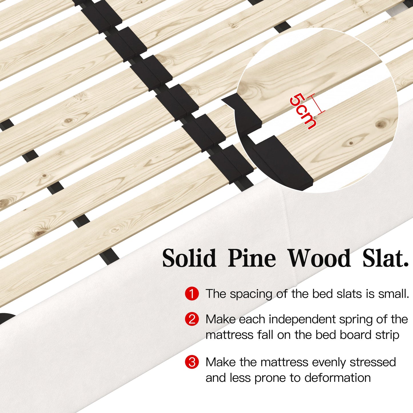 Zephyra Modern Velvet King Size Platform Bed in Cream