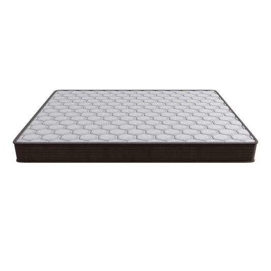 6" Soft-Medium Firmness Pocket Spring Mattress - Pocket Coil Mattress - White - primary color shot