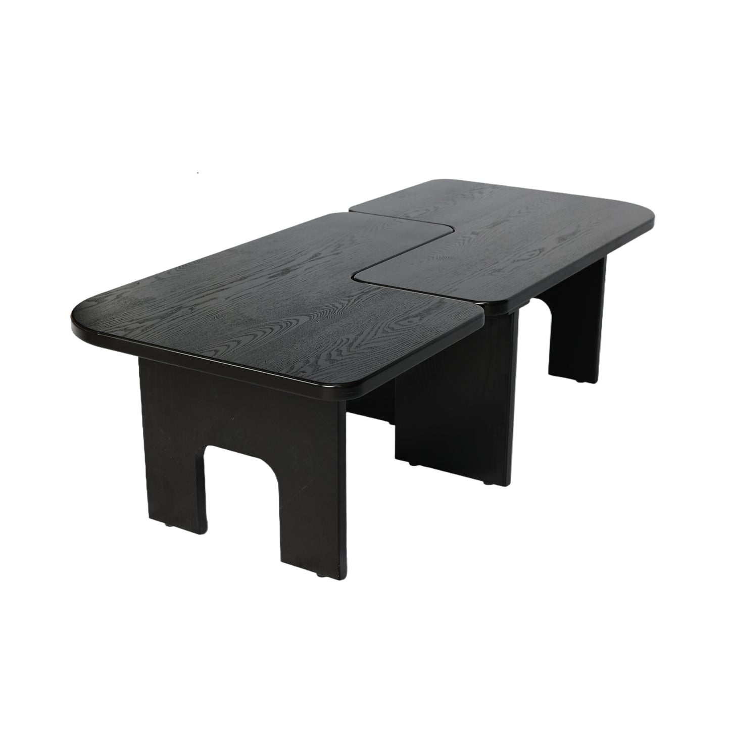 Black Nesting Tables with Black Legs - detail view 6