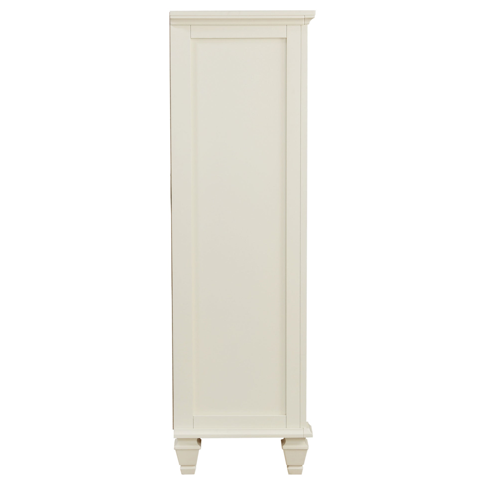 Sandy Beach - 5-drawer Chest - White