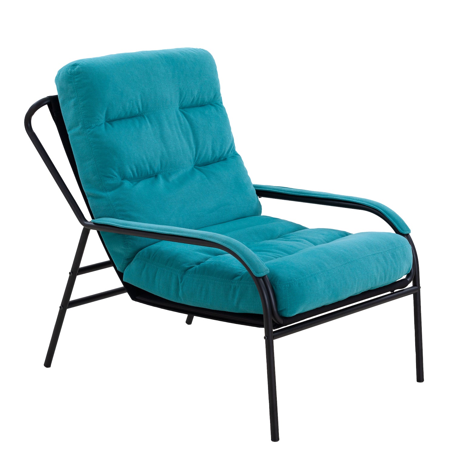 Justone Recline Back Club Chair - Turquoise