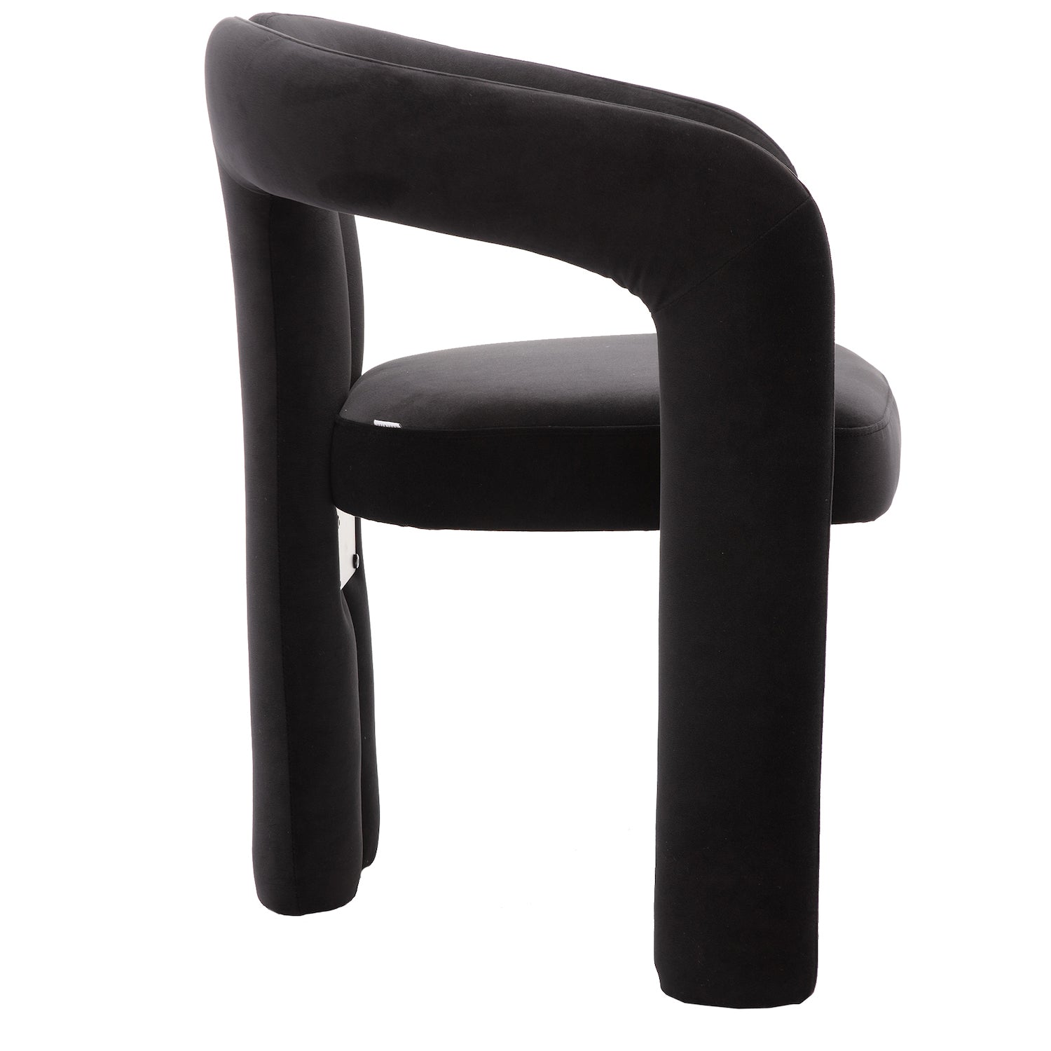 Coolmore Modern Velvet Dining Chair Set of 2 - Black