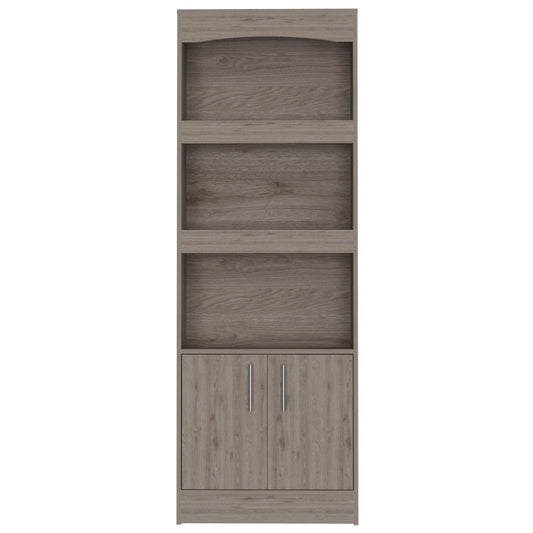 Durango 3-Shelf Double Door Bookcase - Beige