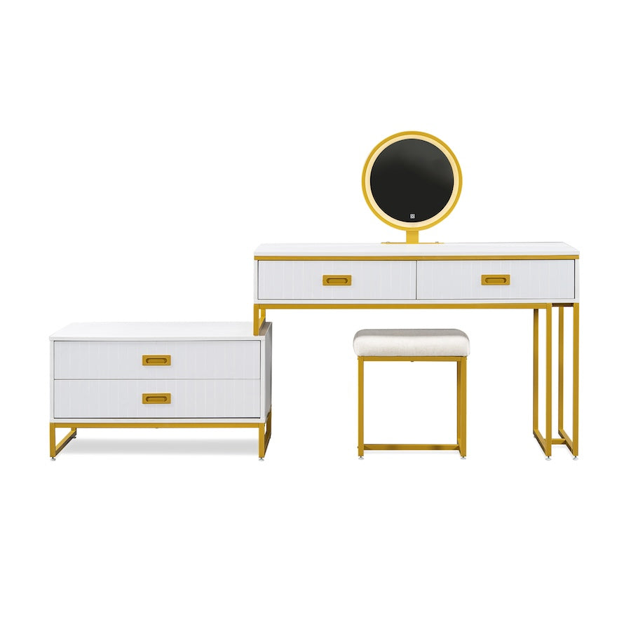 Pulse Modern Vanity with Side Cabinet