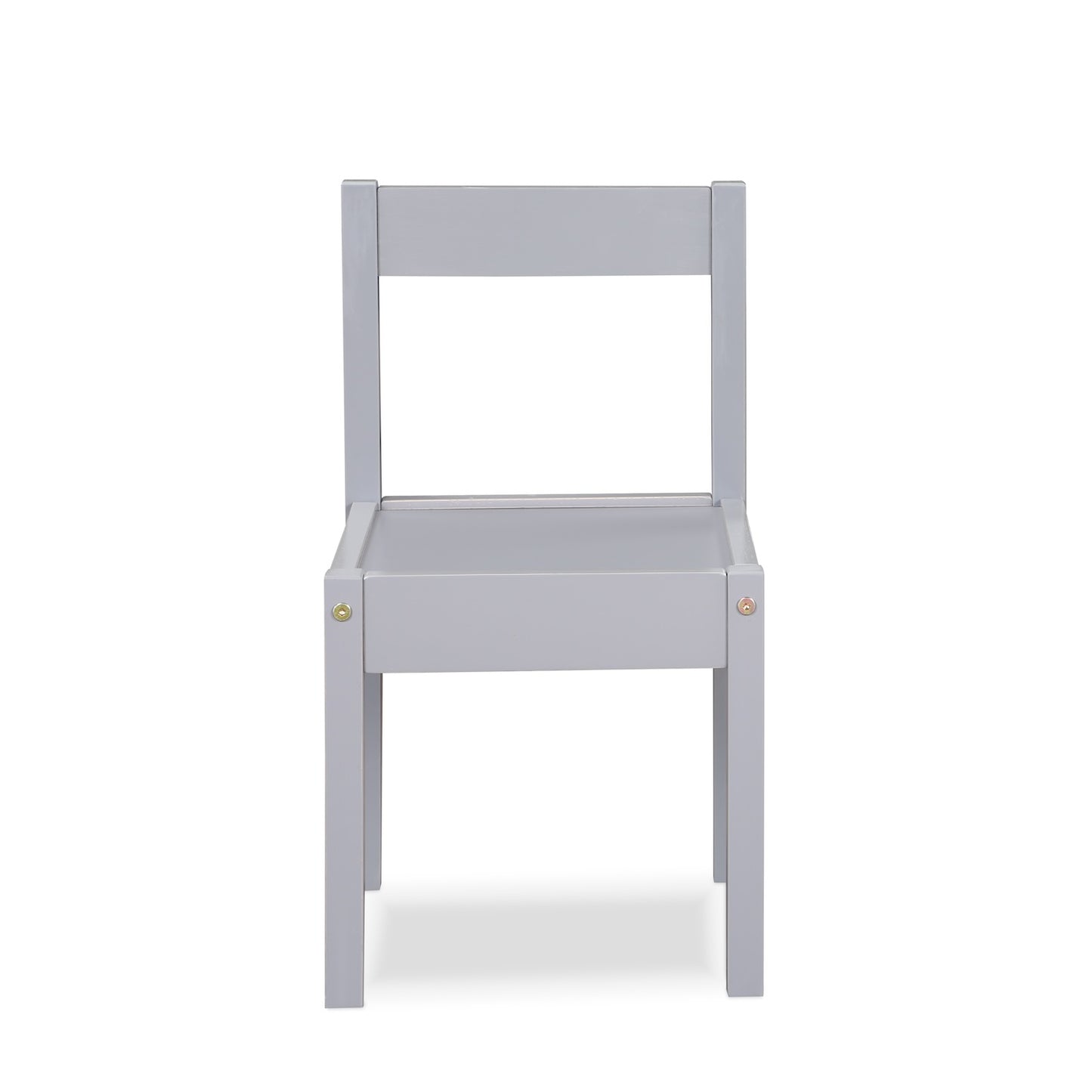Gibson 3-Piece Dry Erase Kids Table & Two Chair Set - Gray