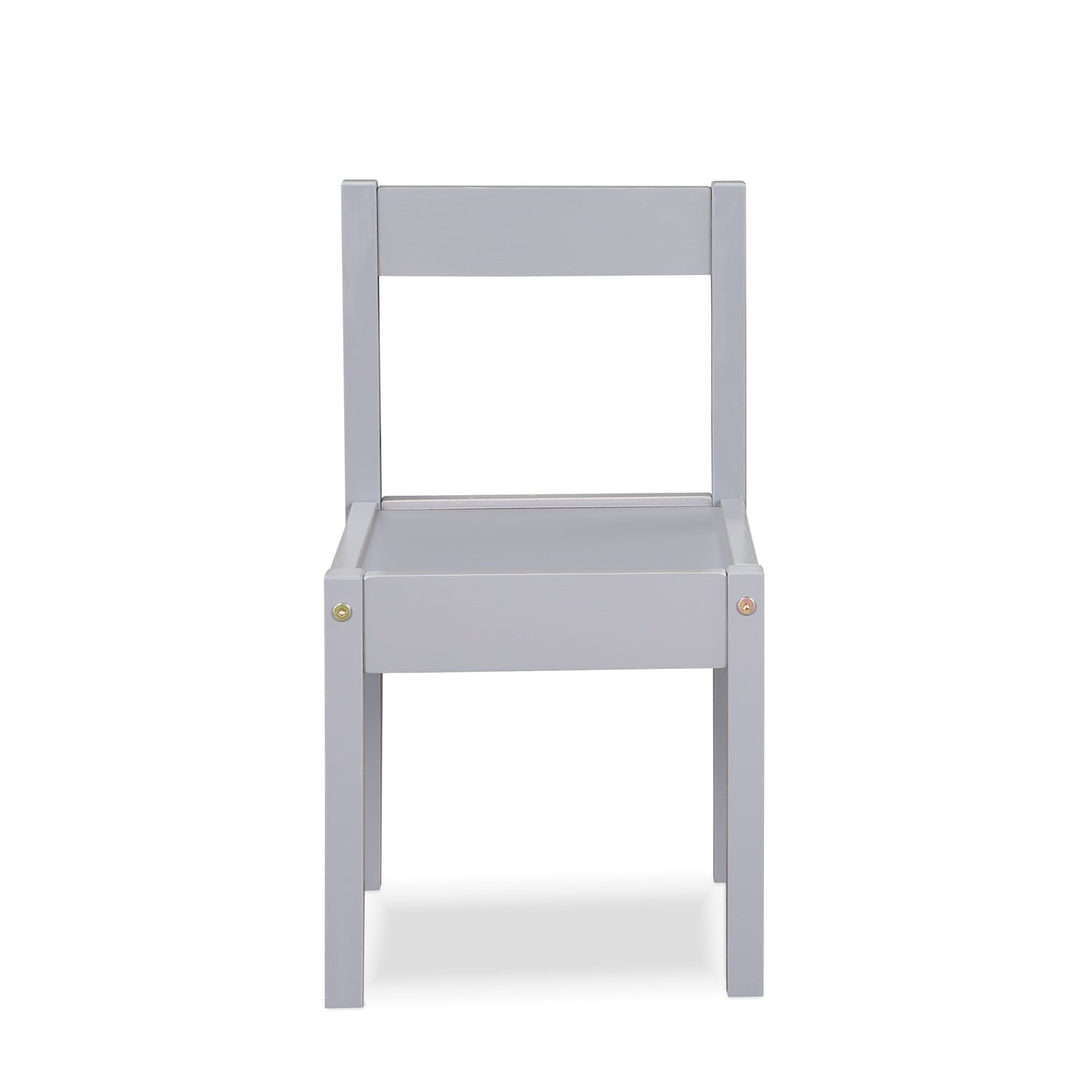 Gibson 3-Piece Dry Erase Kids Table & Two Chair Set - Gray