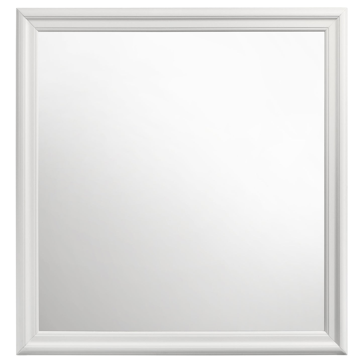 Trinity Louis Philippe Dresser Mirror – White Finish