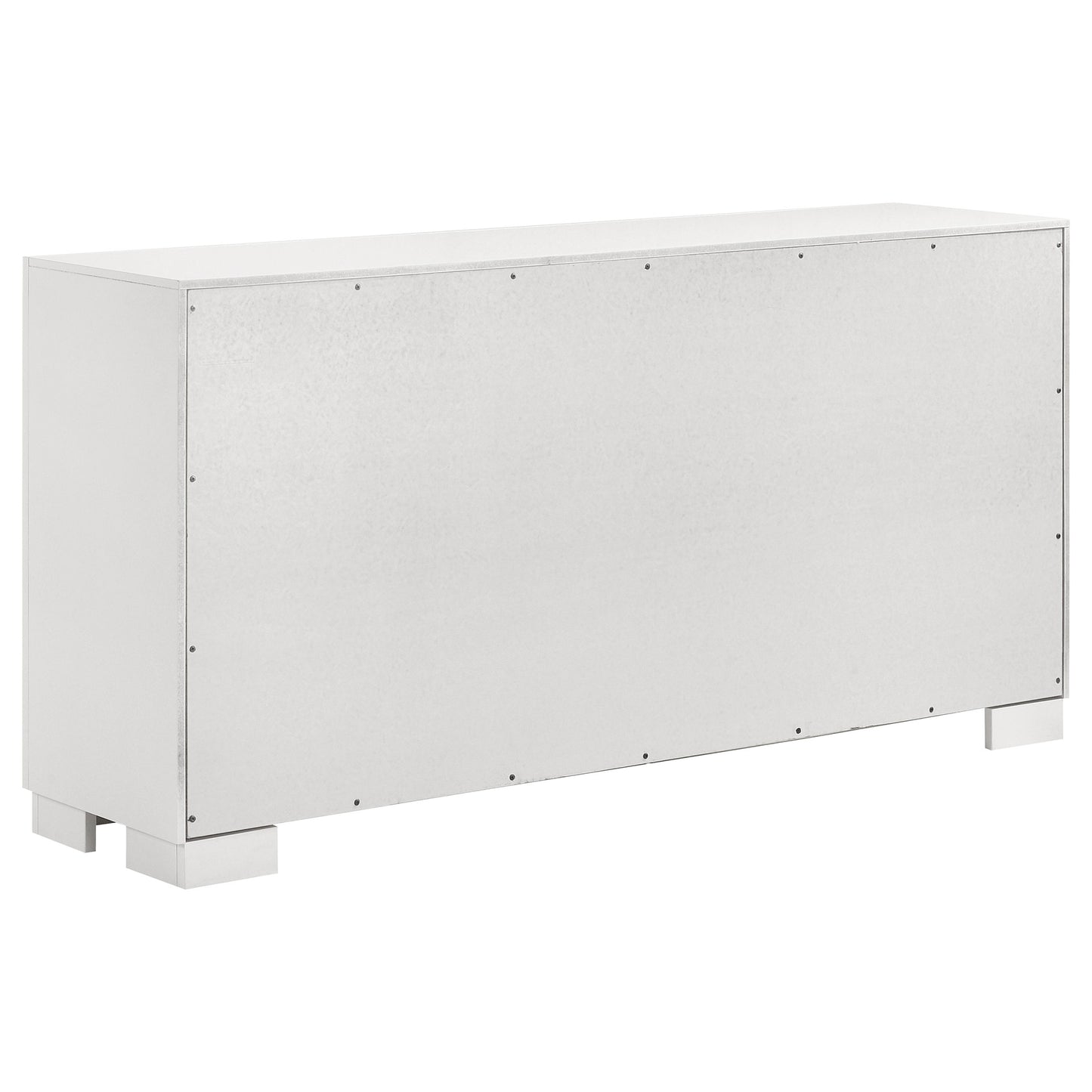 Jessica 4-piece Queen LED Bedroom Set Snow White