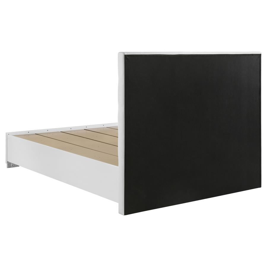 Felicity Queen Storage Bed – White High Gloss