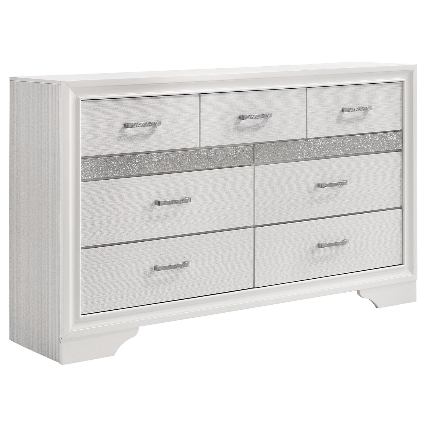Miranda 54-Inch Panel Bedroom Set, White