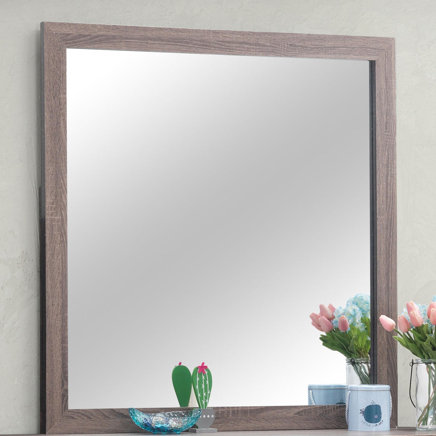 Brantford Dresser Mirror – Barrel Oak