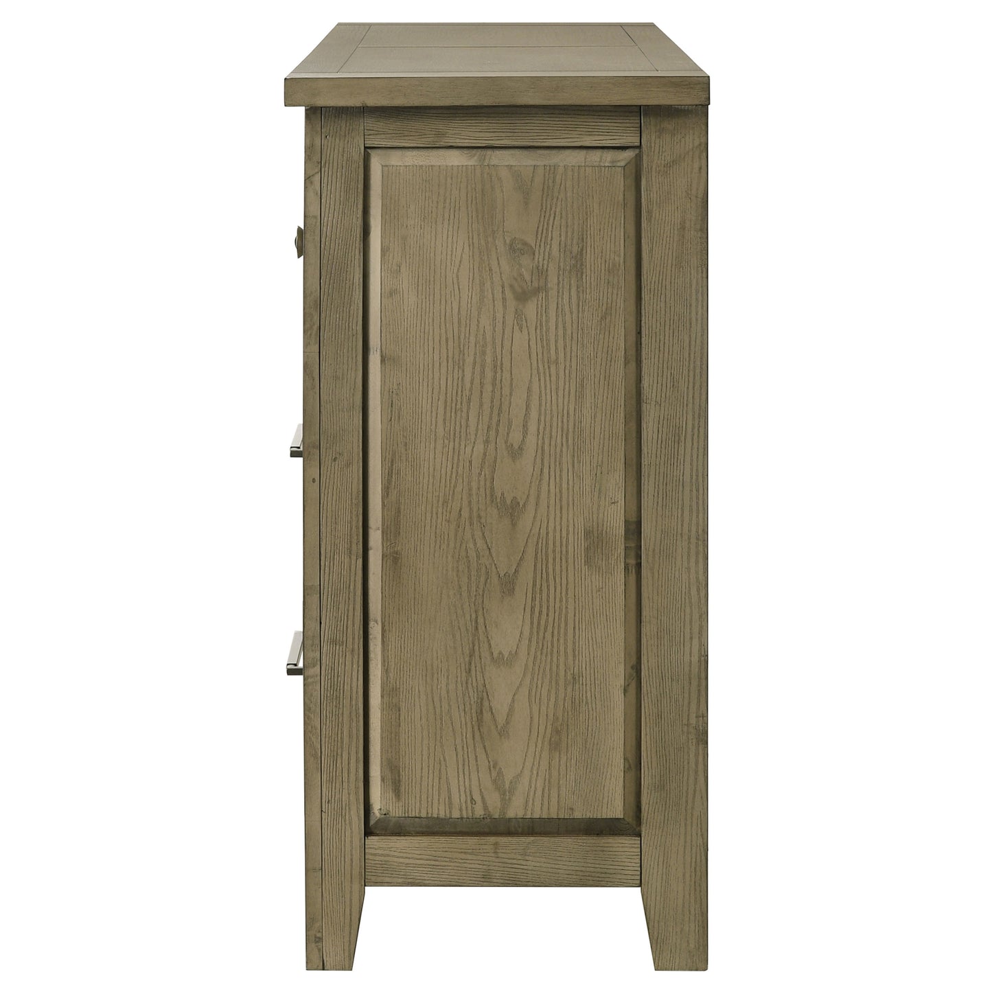 Hazlewood Vineyard Oak 6-Drawer Dresser