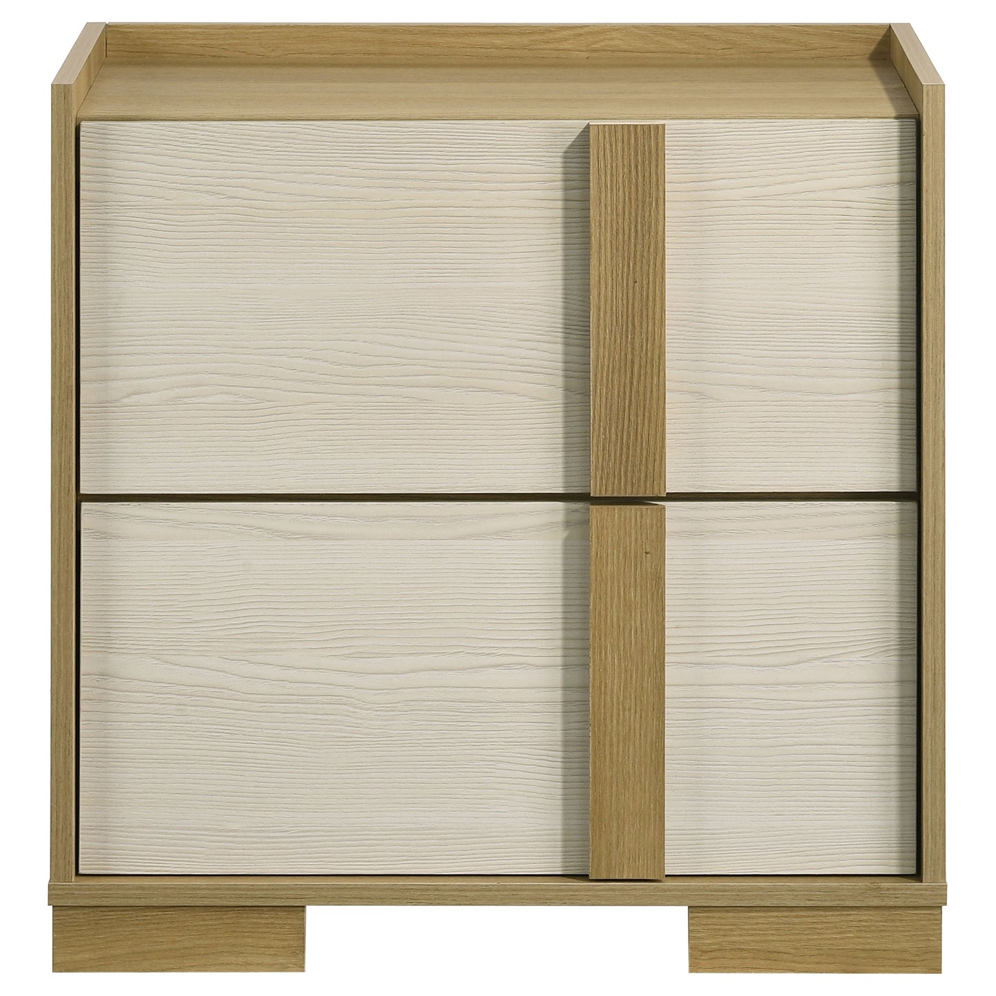 Hyland 2-Drawer Nightstand – Natural