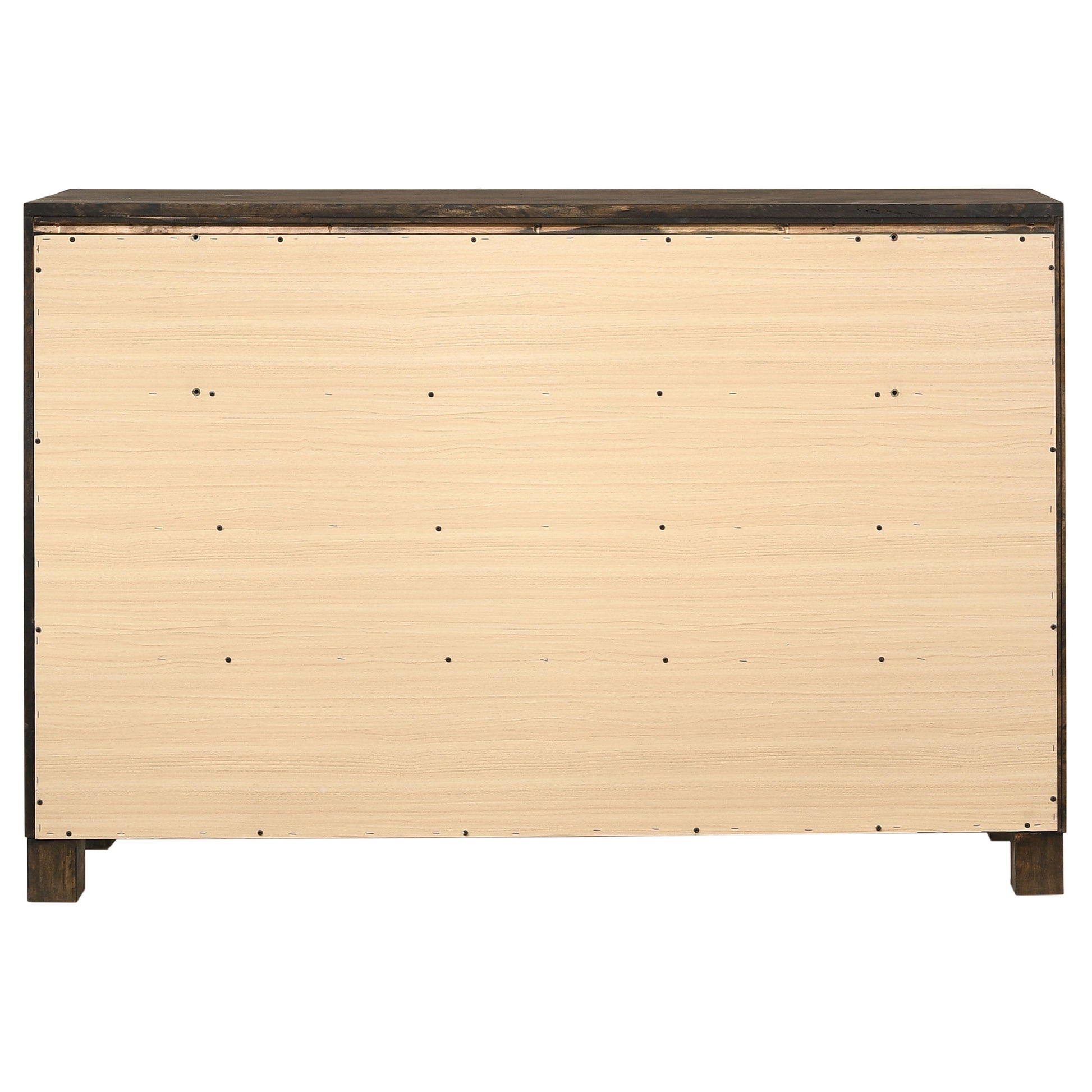 Woodmont 8-drawer Dresser Rustic Golden Brown