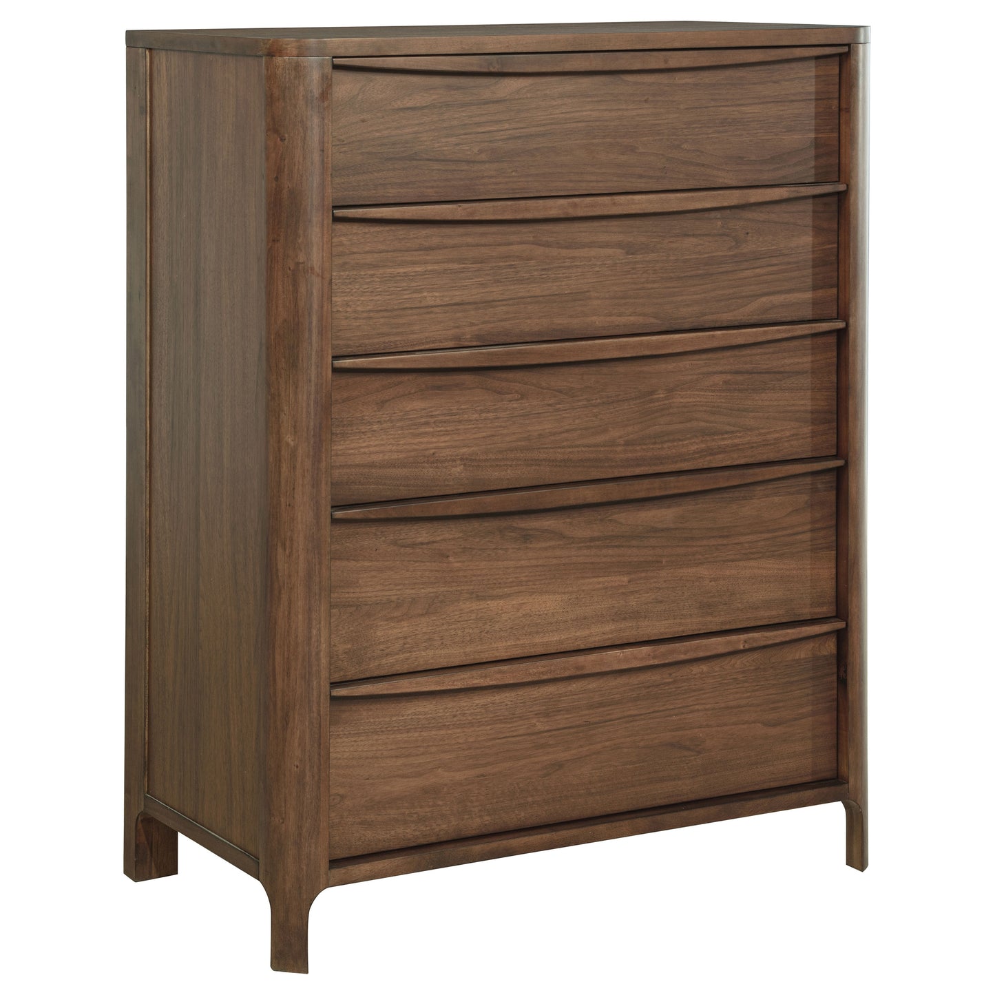 Maderia 5-Drawer Chest of Drawers – Walnut