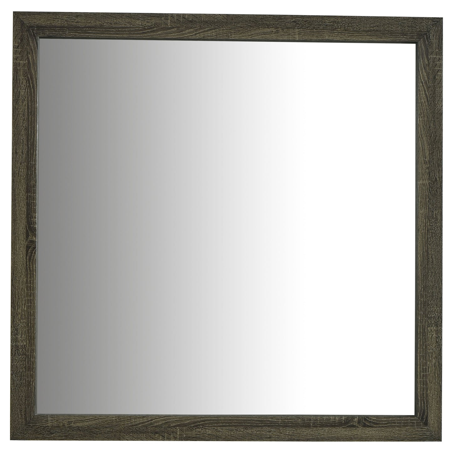 Wright Dresser Mirror – Brown Oak