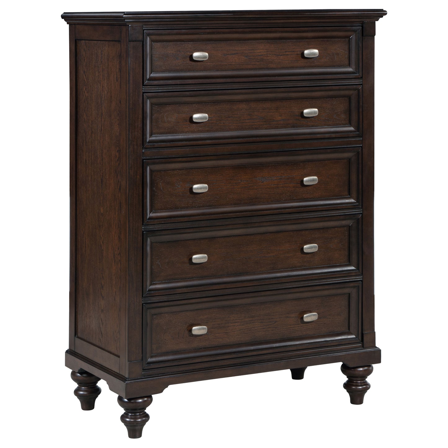 Andover 5-Drawer Chest of Drawers – Dark Oak