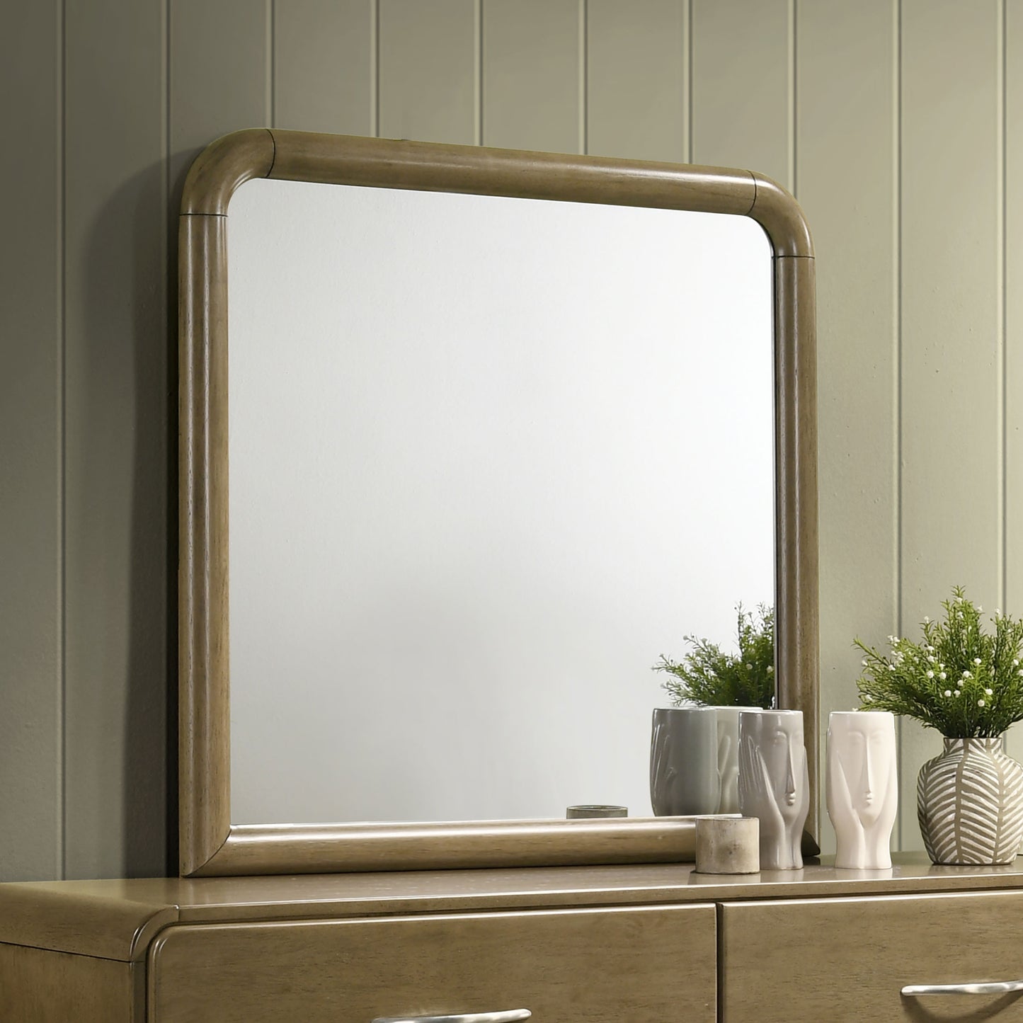 Amsbury Dresser Mirror – Nutmeg