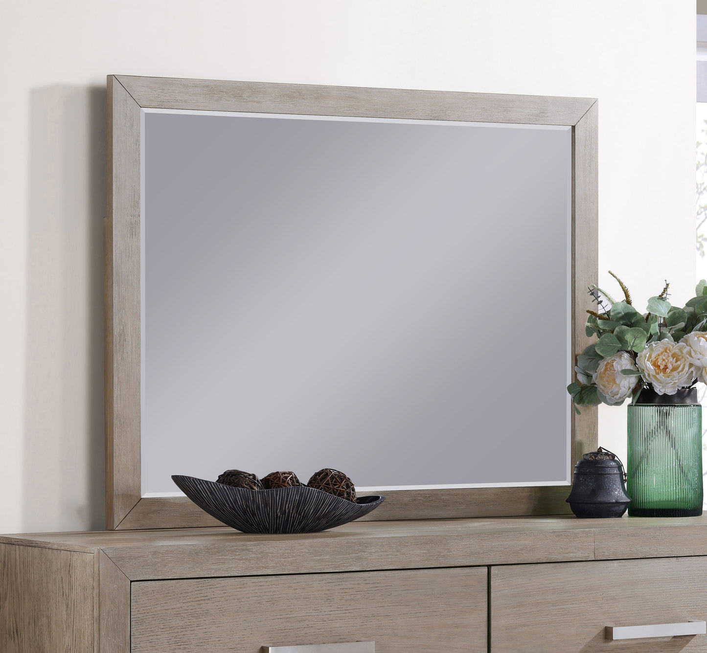 Kenora Dresser Mirror – Barley Brown
