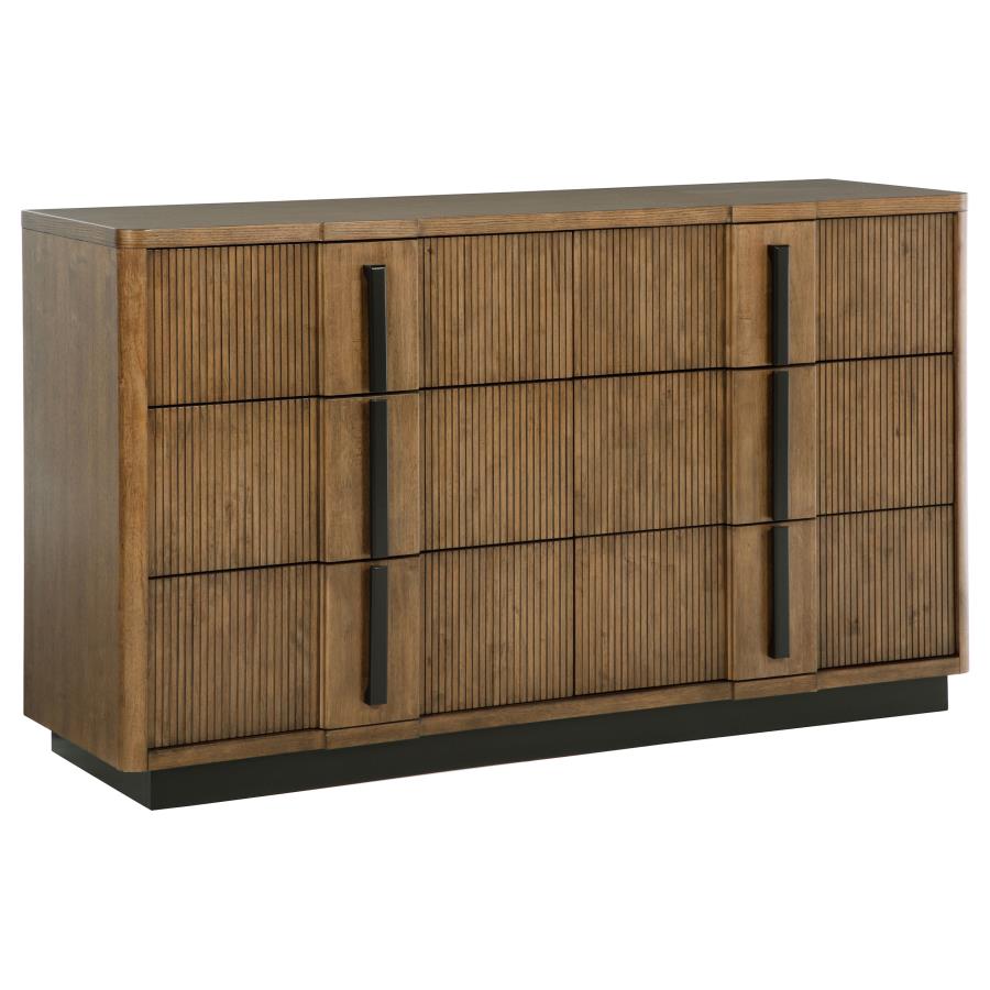 Terrace 6-drawer Dresser Ash Brown