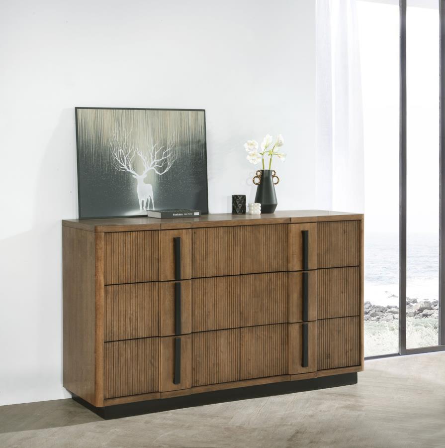 Terrace 6-drawer Dresser Ash Brown