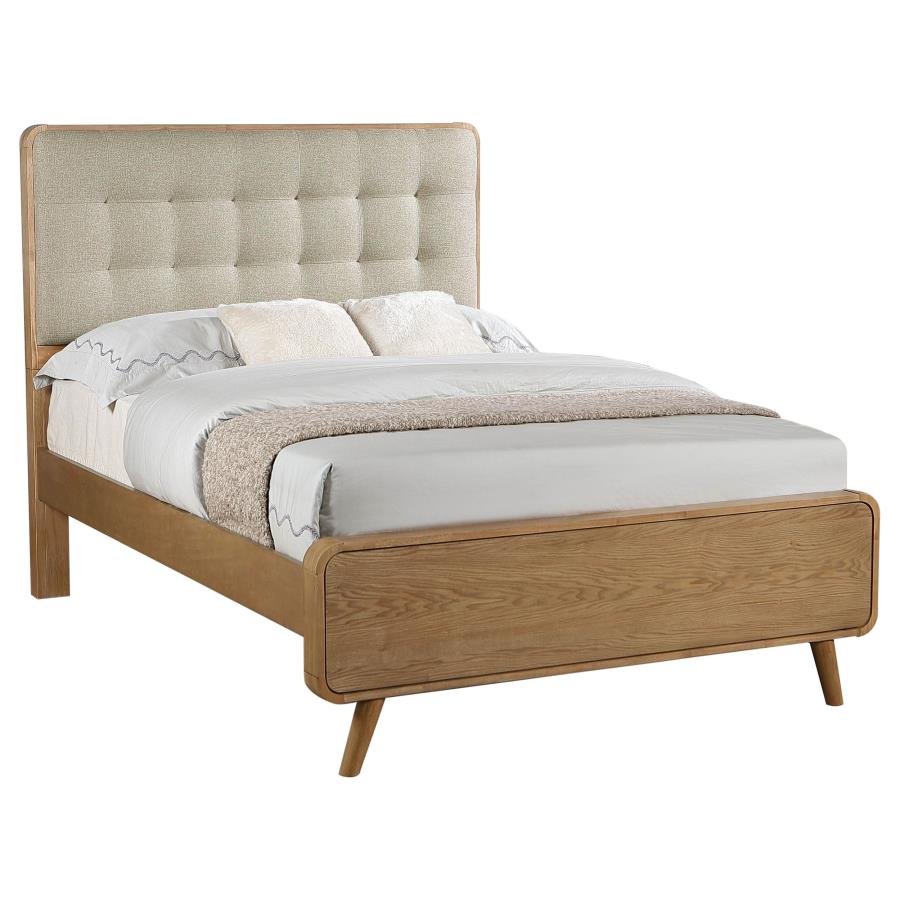 Robyn Full Platform Bed – Light Ash