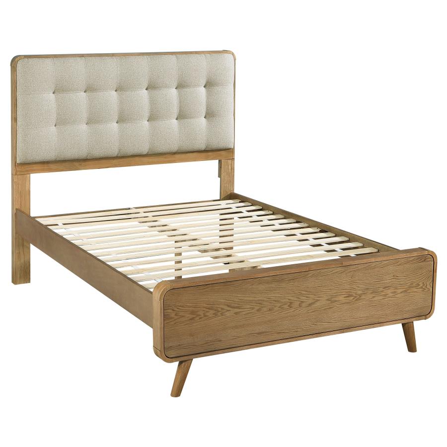 Robyn Full Platform Bed – Light Ash