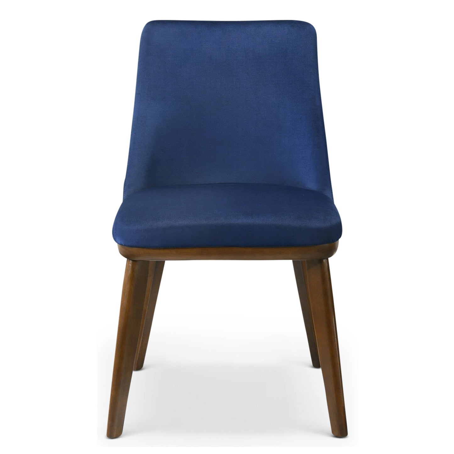 Clove Navy Blue Velvet Dining Chair Set Of 2