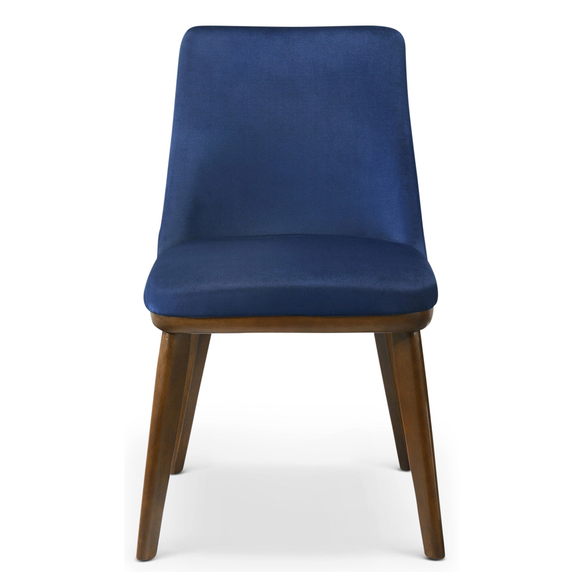 Clove Navy Blue Velvet Dining Chair Set Of 2