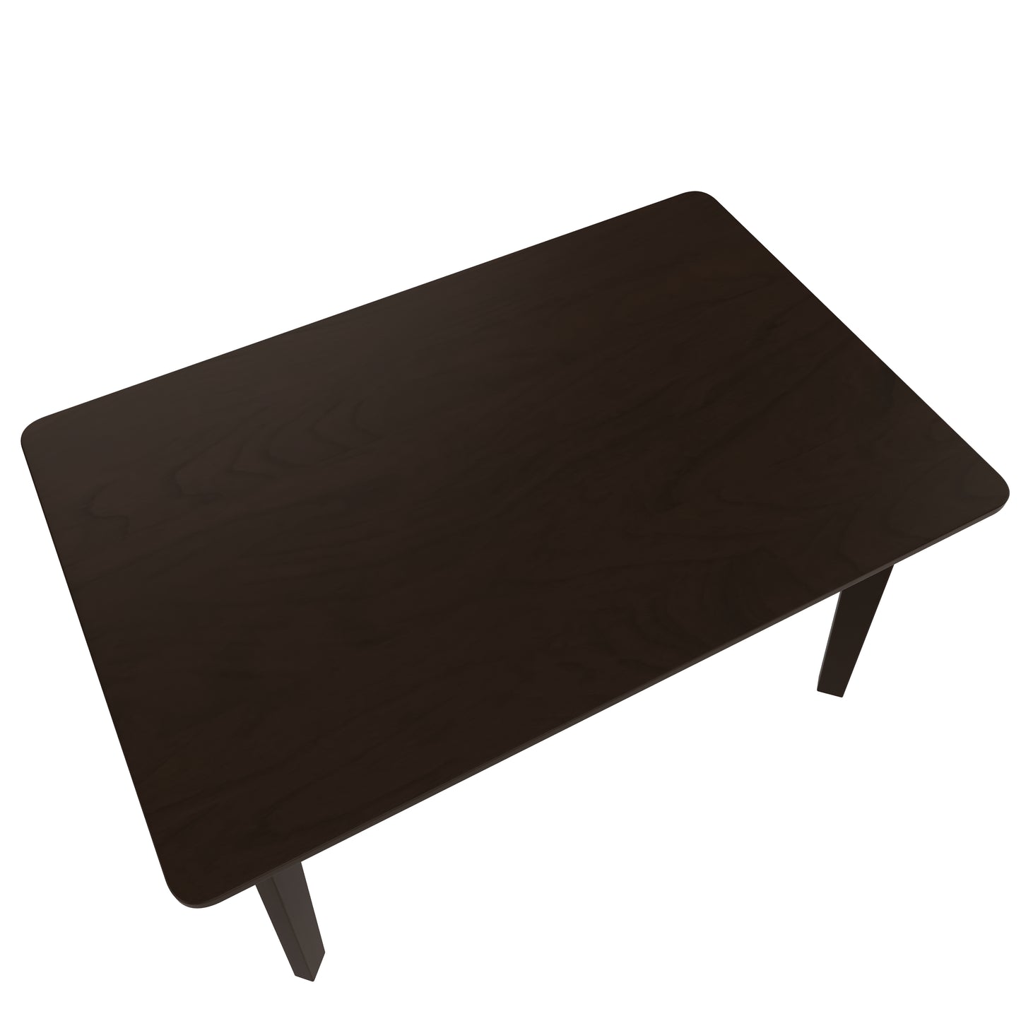 Rustic Farmhouse Dining Table - Solid Wood Frame, Minimalist Modern Dining Table for Dining Room - detail view 6