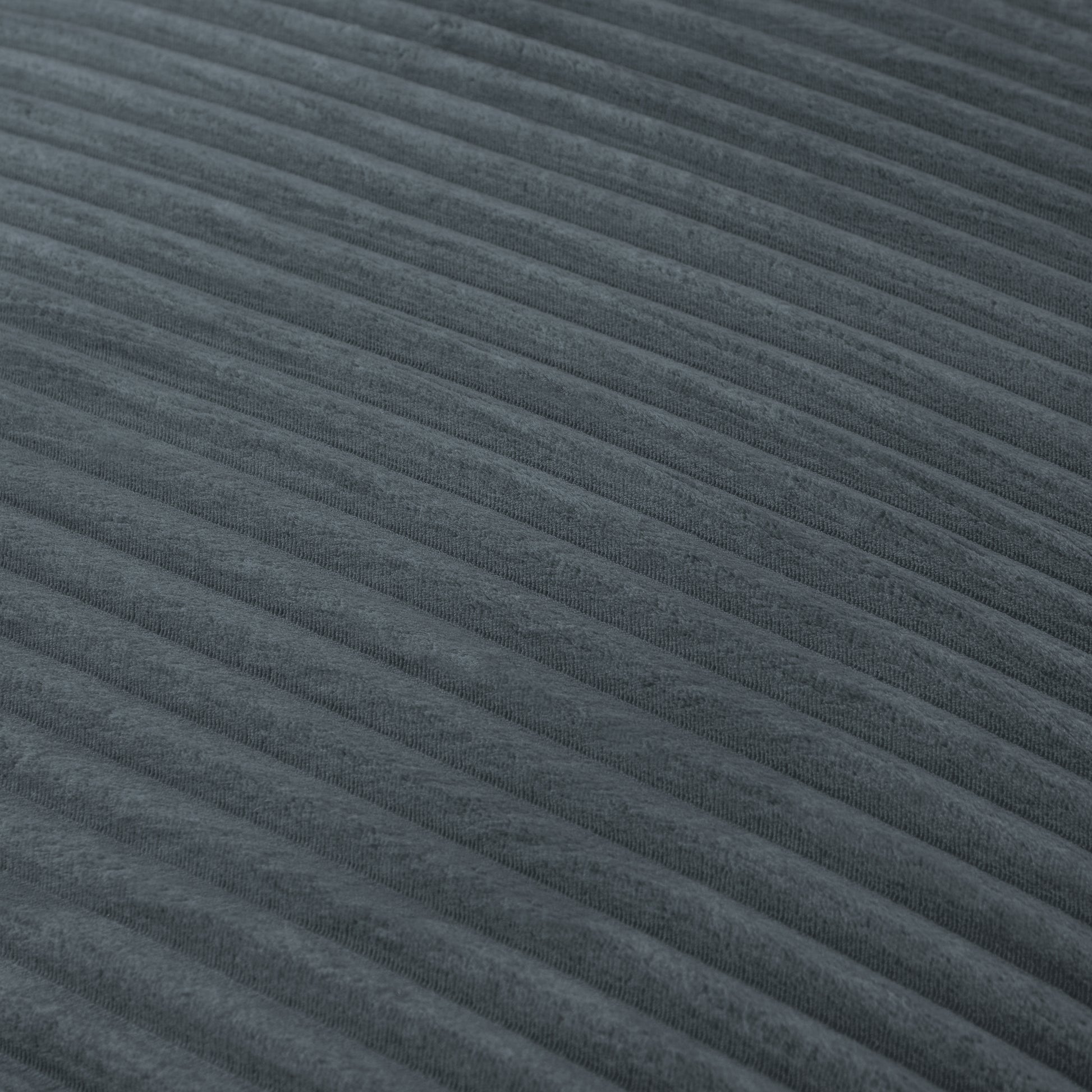 Oversized Corduroy Chaise Lounge Chair Indoor - Grey - detail view 5
