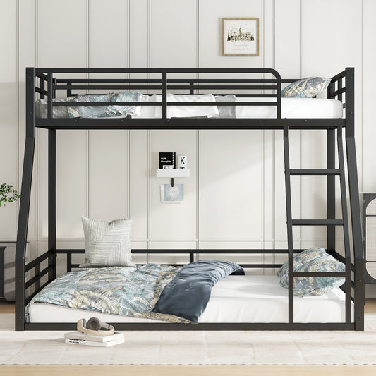 Metal Bunk Bed - Black - detail view 2