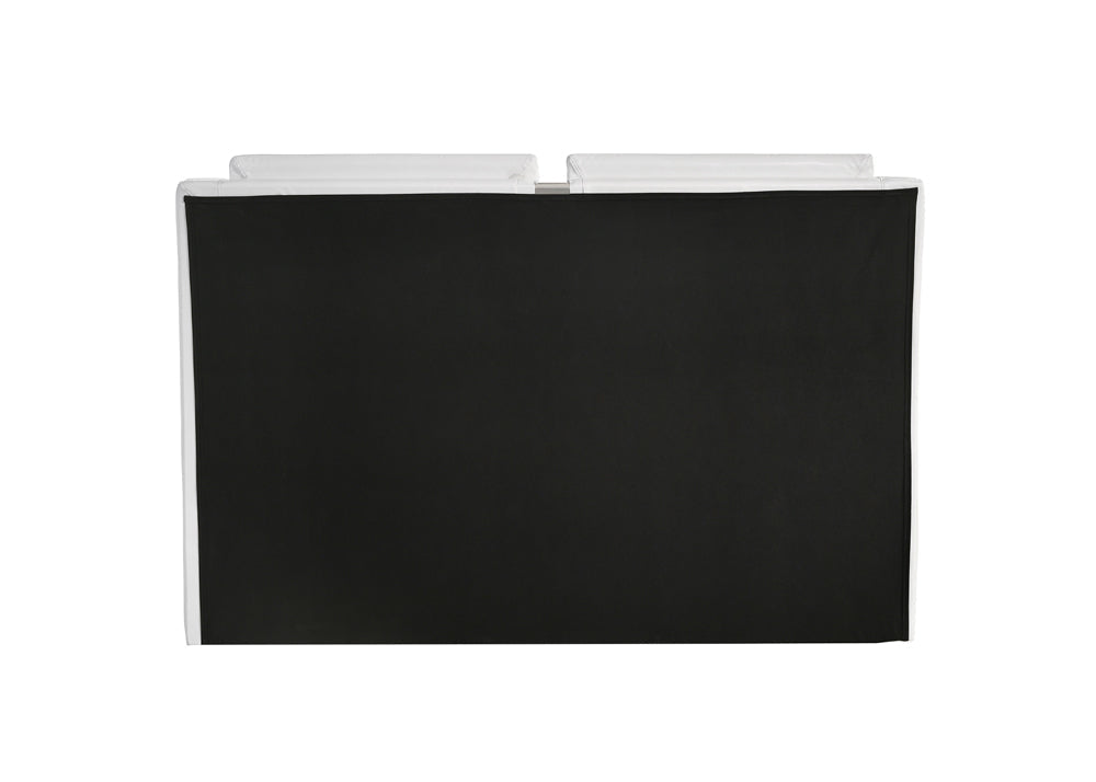 The Roxbury Modern Queen Bedroom Set - Glossy White