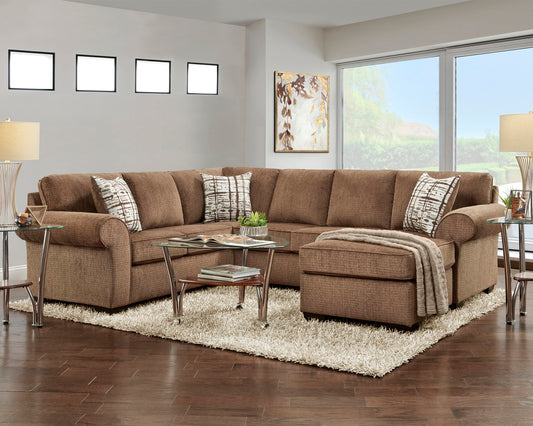 Jesse Coffee Sectional by Affordable Furniture